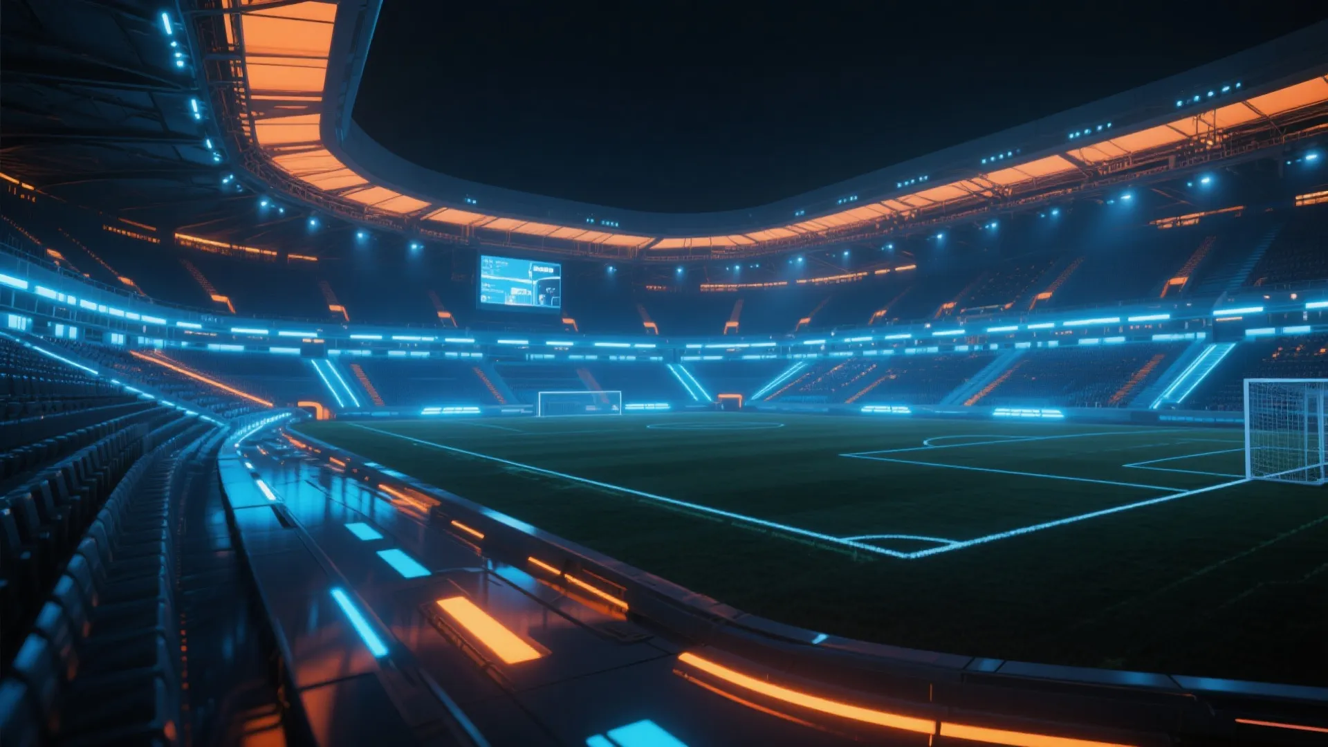 2026 World Cup Stadium Night