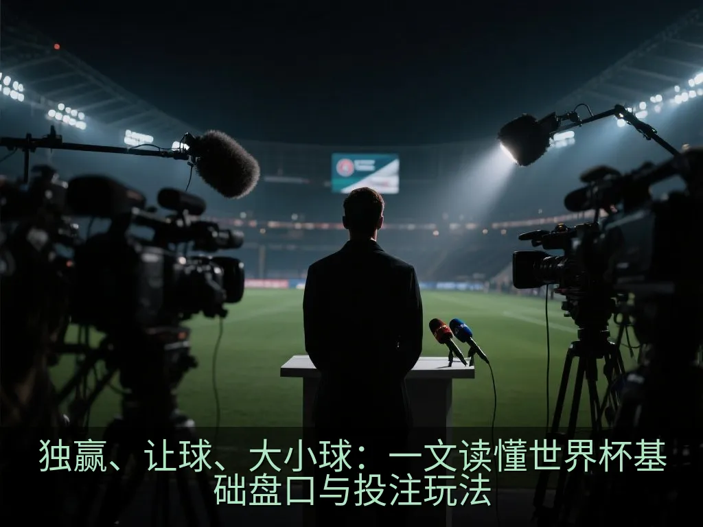 独赢、让球、大小球：一文读懂世界杯基础盘口与投注玩法